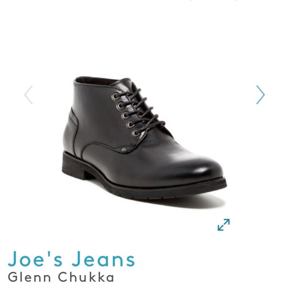 Men's Joes Jeans Black Glenn Chukka